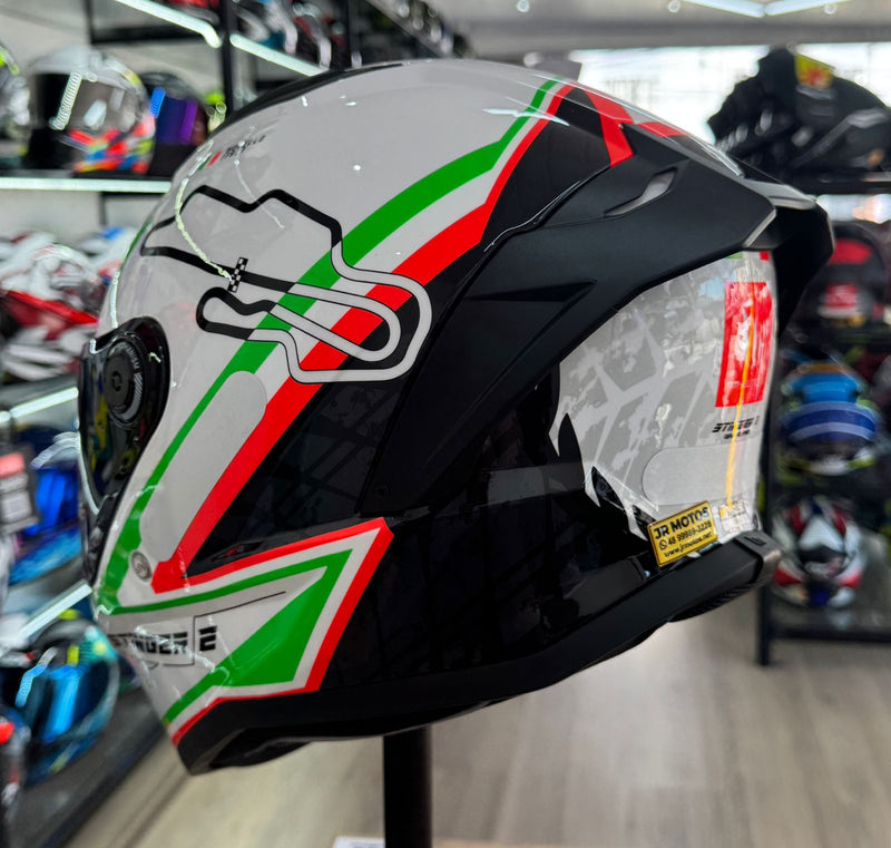 Capacete MT Stinger 2 Grand Prix A0 Italia