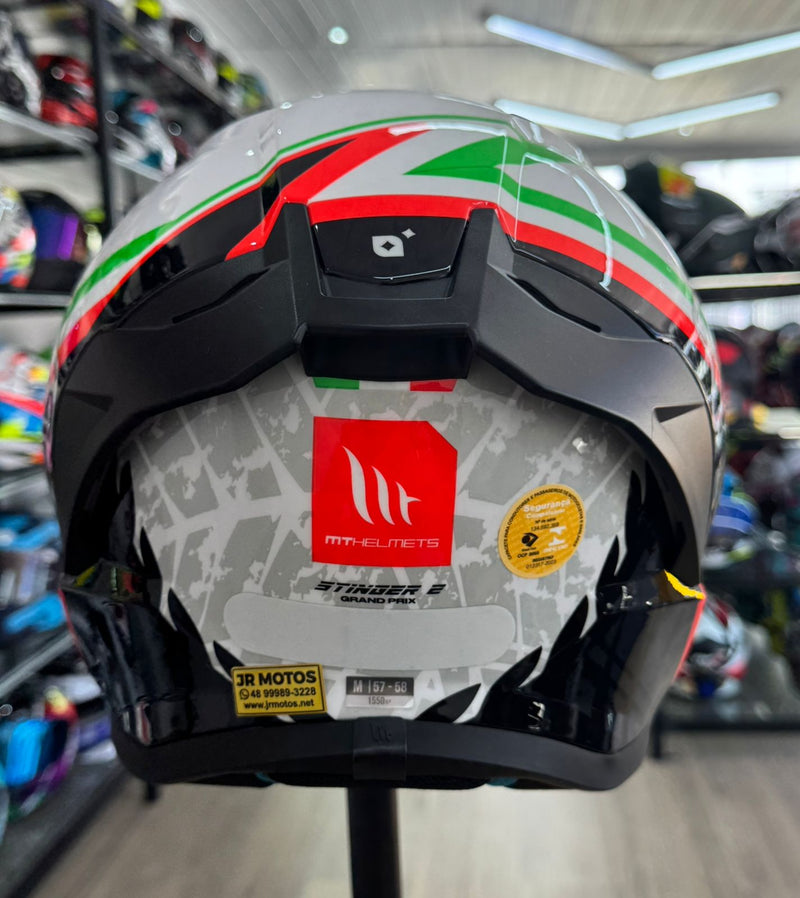 Capacete MT Stinger 2 Grand Prix A0 Italia