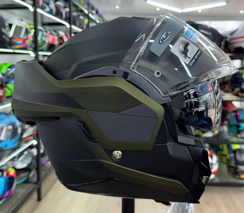 Capacete HJC I300 180º Preto Verde