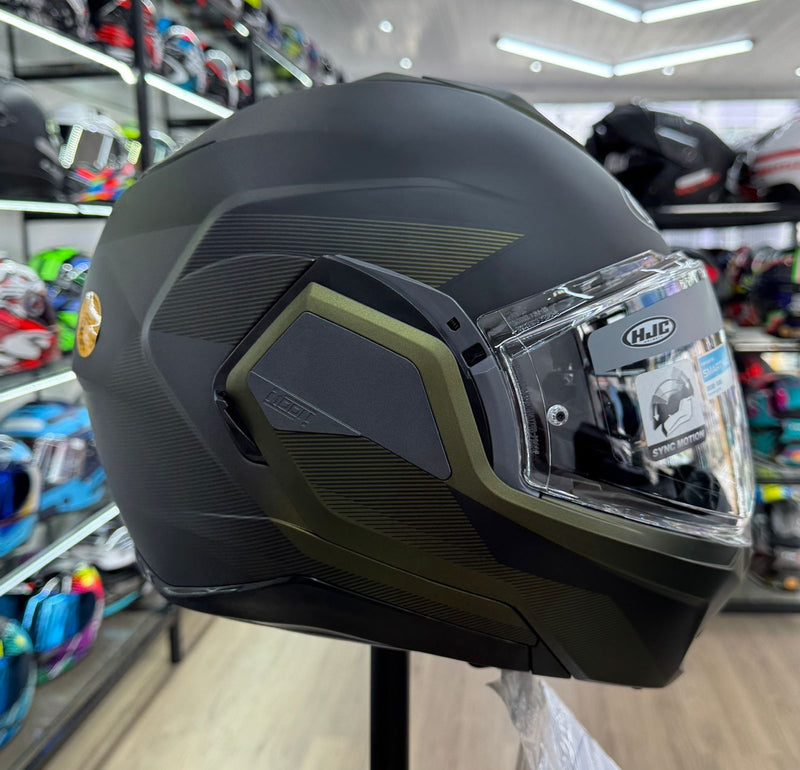 Capacete HJC I300 180º Preto Verde