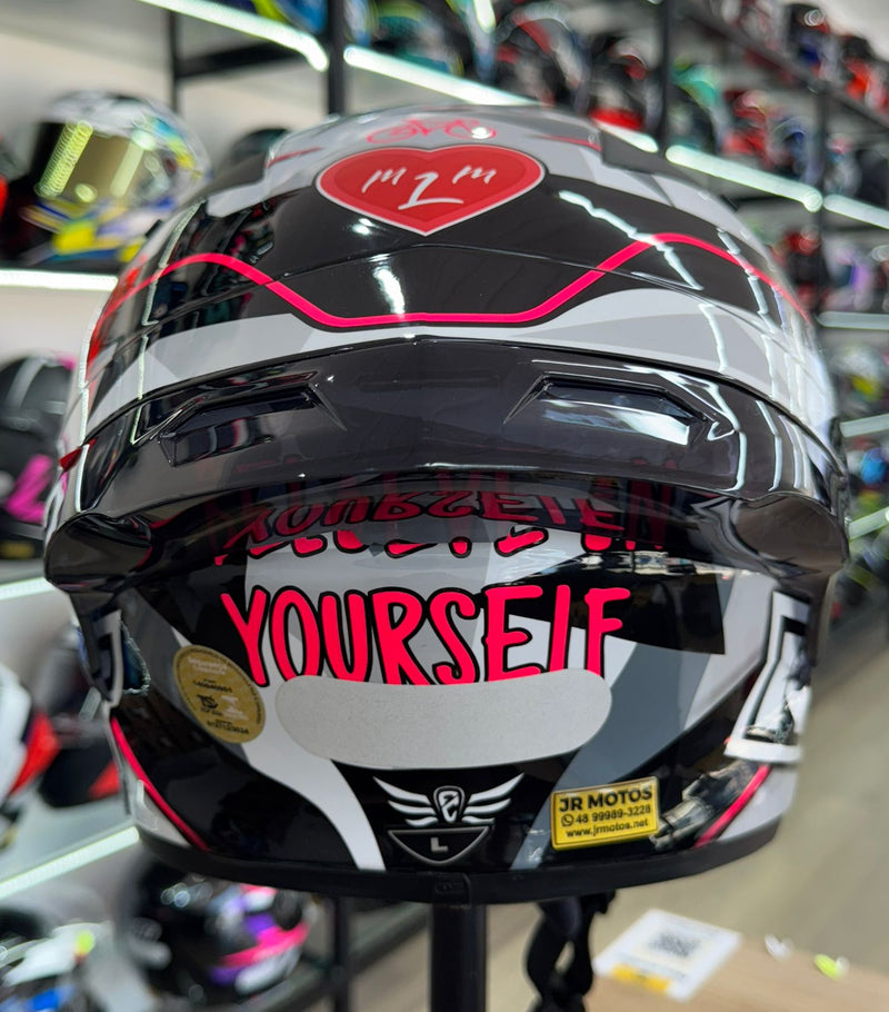 Capacete KYT TT COURSE Espargaro Fuxia