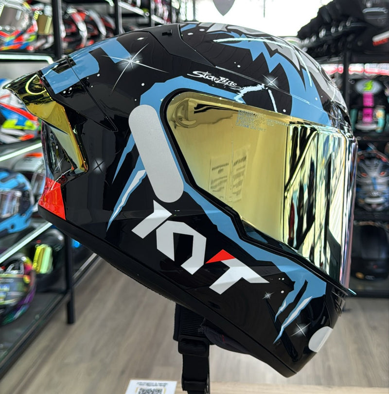 Capacete KYT TT COURSE Masia Winter Test Gloss