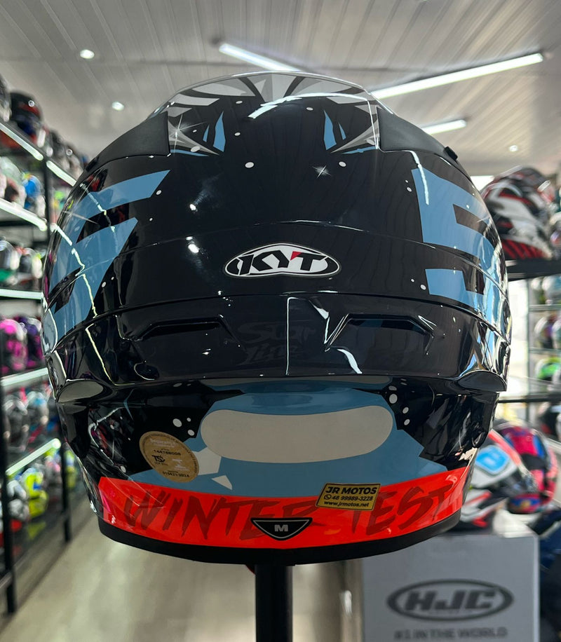 CAPACETE KYT TT COURSE MASIA WINTER TEST