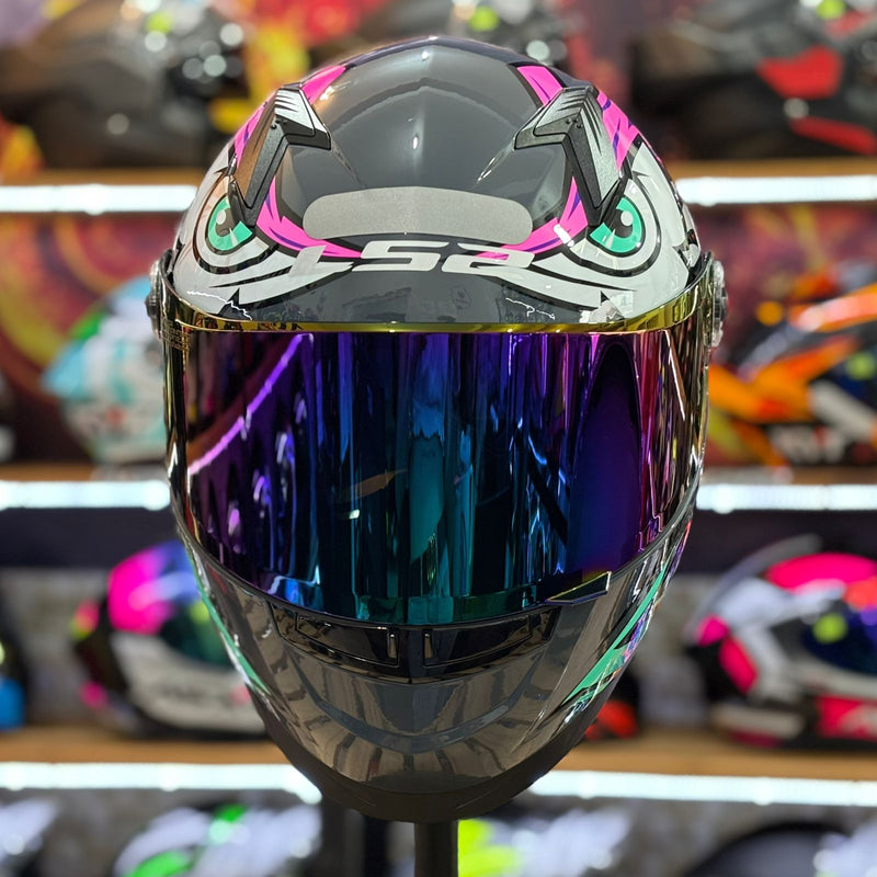 Capacete LS2 FF358 TRIBAL ROSA