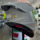 Capacete KYT TT REVO PLAIN  MATT ASP GRAY