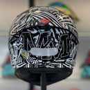 CAPACETE KYT TT COURSE ESPARGARO WINTER TESTE 2020 BRILHO