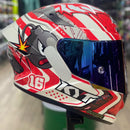 CAPACETE KYT TT COURSE SUPER MARIO