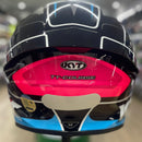 CAPACETE KYT TT COURSE OVERTCH BLACK PINK