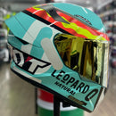 CAPACETE KYT TT COURSE LEOPARD JAUME MASIA