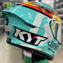 CAPACETE KYT TT COURSE LEOPARD JAUME MASIA
