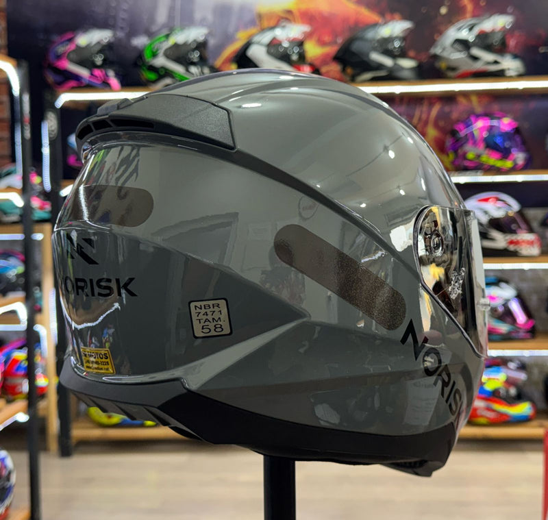 Capacete Norisk RAZOR SOLID NARDO GRAY