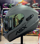 CAPACETE ASX DRAKEN SOLID FOSCO CINZA