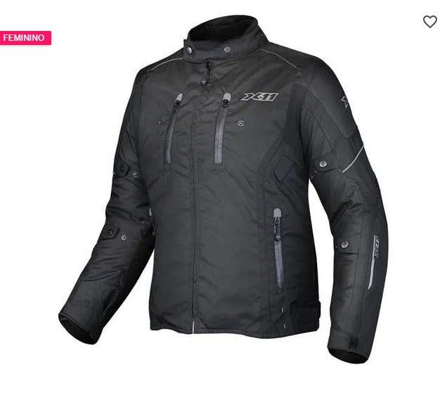 JAQUETA X11 IRON 3 FEMININA PRETO