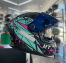 Capacete MT BRAKER CRASH B8