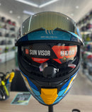 Capacete MT Thunder 4 Pental A5, com óculos interno