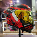Capacete KYT  TT REVO COBUSTION RED