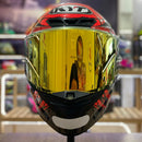 Capacete KYT  TT REVO COBUSTION RED