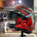 Capacete KYT  TT REVO COBUSTION RED