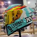 CAPACETE KYT TT REVO LEOPARD SPANIARD