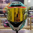 CAPACETE KYT TT REVO LEOPARD SPANIARD