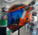 Capacete KYT TT REVO COBUSTION ORANGE