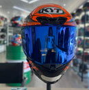 Capacete KYT TT REVO COBUSTION ORANGE