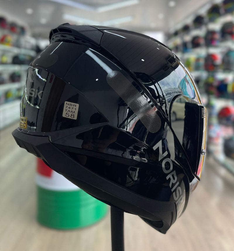 Capacete Norisk RAZOR SOLID  BLACK