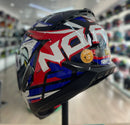 CAPACETE NORISK RAZOR SHARP BLUE/RED