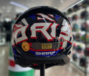 CAPACETE NORISK RAZOR SHARP BLUE/RED