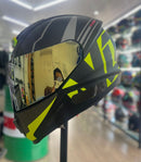 Capacete RAZOR FULL MATTE BLACK YELLOW