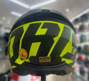 Capacete RAZOR FULL MATTE BLACK YELLOW