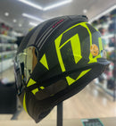 Capacete RAZOR FULL MATTE BLACK YELLOW