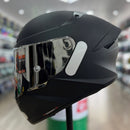 CAPACETE KYT TT COURSE PLAIN MATTE BLACK