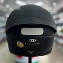 CAPACETE KYT TT COURSE PLAIN MATTE BLACK