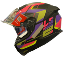 Capacete LS2 FF808 STREAM II ROAD MATTE BLK PINK