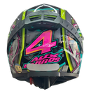 Capacete LS2 FF358 PRÓ ALEX BARROS TITANIUM