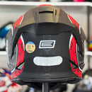 Capacete ORIGINE DINAMO FIGHTER FLUO RED BLACK MATT