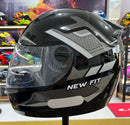 Capacete EBF New Fit Shift Branco e Cinza