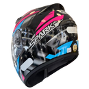Capacete SPARK OROC Azul e Rosa