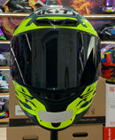 Capacete KYT TT COURSE FUSELAGE YELLOW