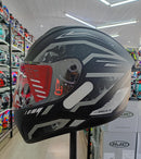 Capacete FLY Drive 2 PULSE Preto fosco e grafite