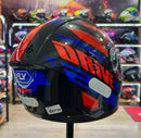 Capacete FLY Drive 2 HG Flex pto/azul