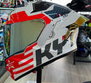 Capacete KYT TT COURSE FUSELAGE RED
