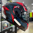 CAPACETE NORISK FLOW PULSE BLUE/RED