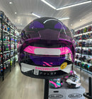 CAPACETE NORISK FLOW PULSE PURPPLE PINK