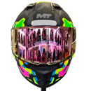 Capacete MT STINGER 2 YOZU B3 YELLOW FLUOR MATTE