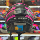 Capacete LS2 FF358 PRO MODOK BLACK PINK