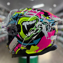 Capacete NORISK STRADA II WOW Blk HV Yellow