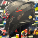 Capacete ASX EAGLE SV SOLID PRETO FOSCO