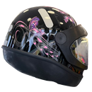 Capacete EBF AUTOMÁTICO BORBOLETA Roxo